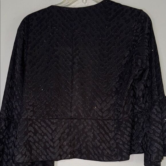 Veronica M Black Lightweight Shimmer Jacket - Picture 8 of 11